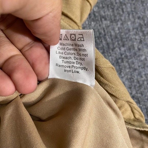 Princess Polly Tube Top 10 Large Mushroom Tan Strapless Cecile Textured NWT - Picture 12 of 14